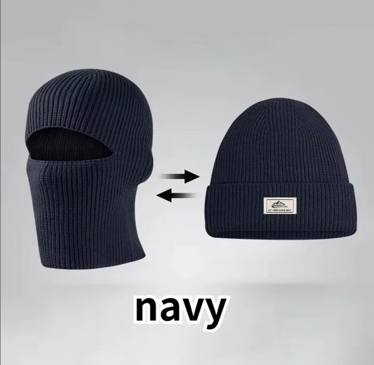 2 in 1 balaclava