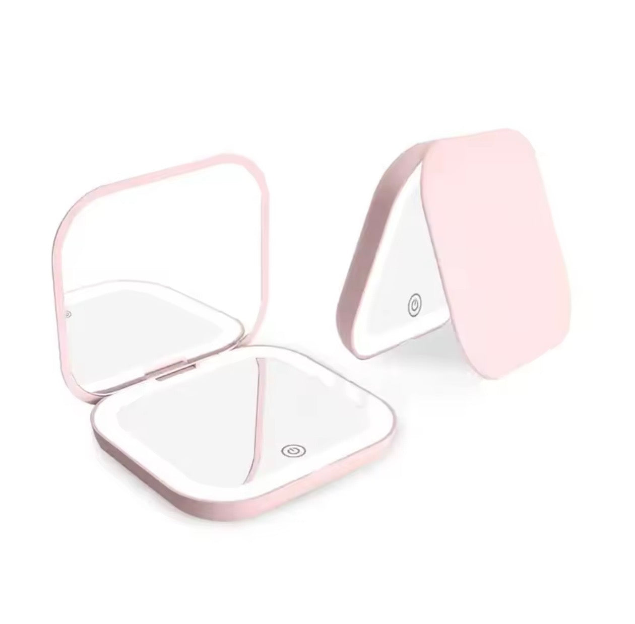 LED hand held mirror